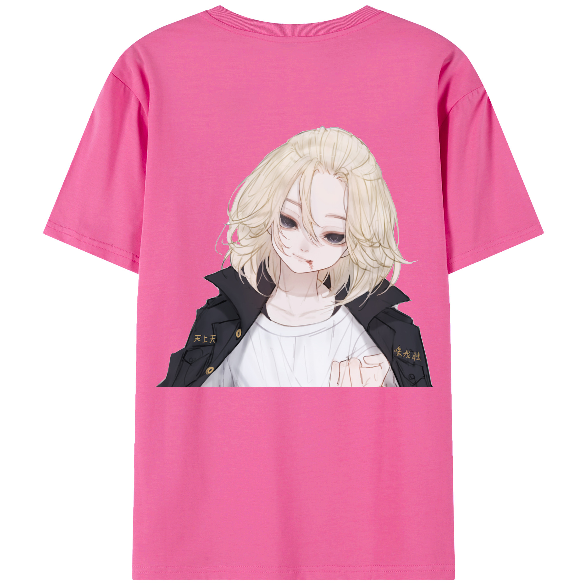 （画像用） 東京リベンジャーズ Tokyo Revengers レディース半袖Tシャツ(バックプリント)